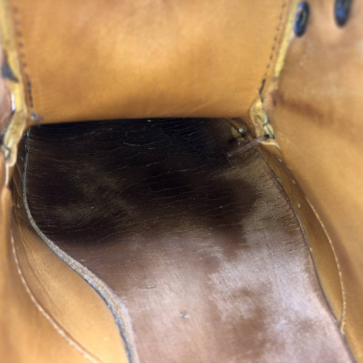 Allen Edmonds Hillcrest Swirl Mocha Leather Shoes, Size 9, Made in USA Men's 27.0cm genuine leather brown type Vintage Second Hand