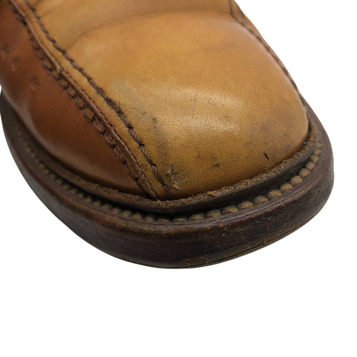 Allen Edmonds Hillcrest Swirl Mocha Leather Shoes, Size 9, Made in USA Men's 27.0cm genuine leather brown type Vintage Second Hand