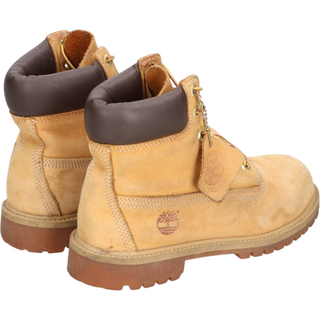 Timberland 6-inch Basic Suede Work Boots, Size 5M Women's 22.0cm suede Camel type Vintage Second Hand