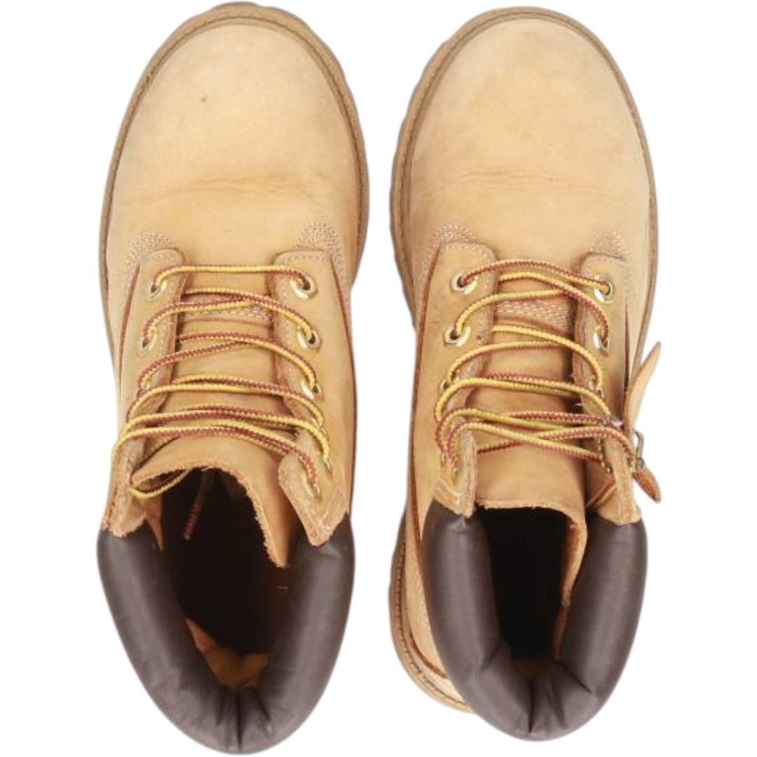 Timberland 6-inch Basic Suede Work Boots, Size 5M Women's 22.0cm suede Camel type Vintage Second Hand