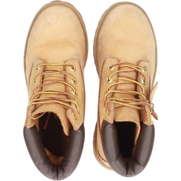 Timberland 6-inch Basic Suede Work Boots, Size 5M Women's 22.0cm suede Camel type Vintage Second Hand