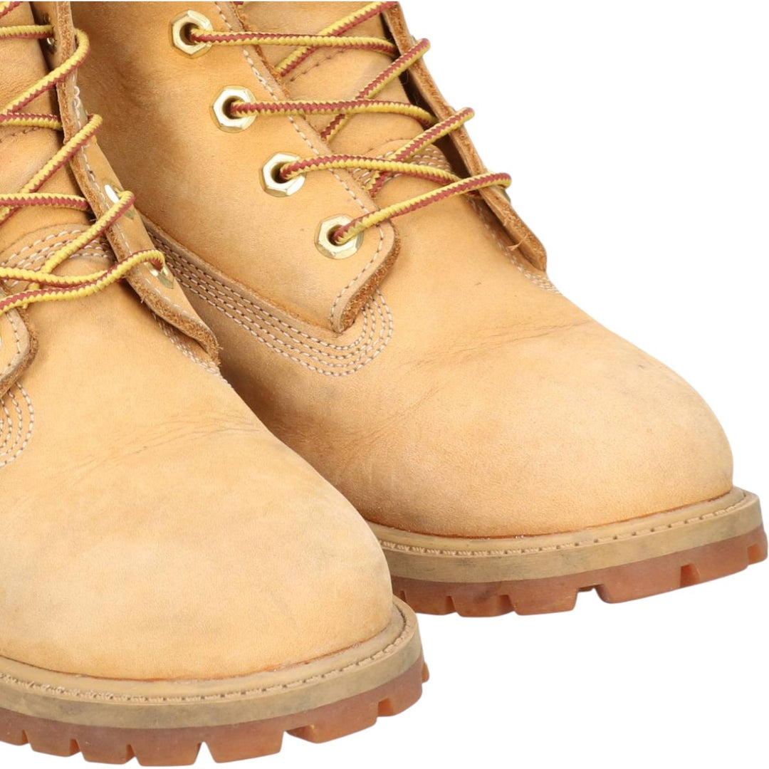 Timberland 6-inch Basic Suede Work Boots, Size 5M Women's 22.0cm suede Camel type Vintage Second Hand