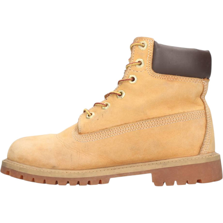 Timberland 6-inch Basic Suede Work Boots, Size 5M Women's 22.0cm suede Camel type Vintage Second Hand