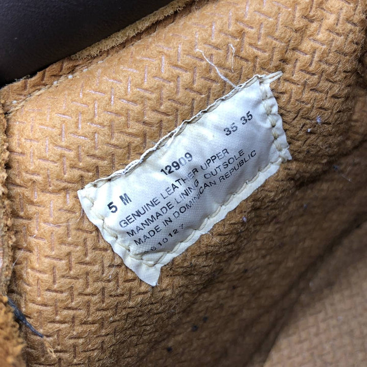 Timberland 6-inch Basic Suede Work Boots, Size 5M Women's 22.0cm suede Camel type Vintage Second Hand