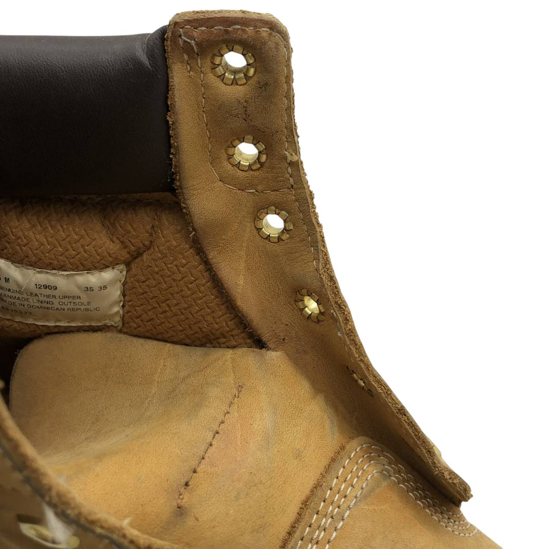 Timberland 6-inch Basic Suede Work Boots, Size 5M Women's 22.0cm suede Camel type Vintage Second Hand