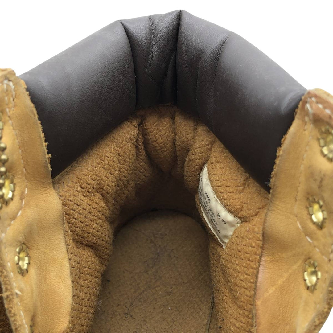 Timberland 6-inch Basic Suede Work Boots, Size 5M Women's 22.0cm suede Camel type Vintage Second Hand