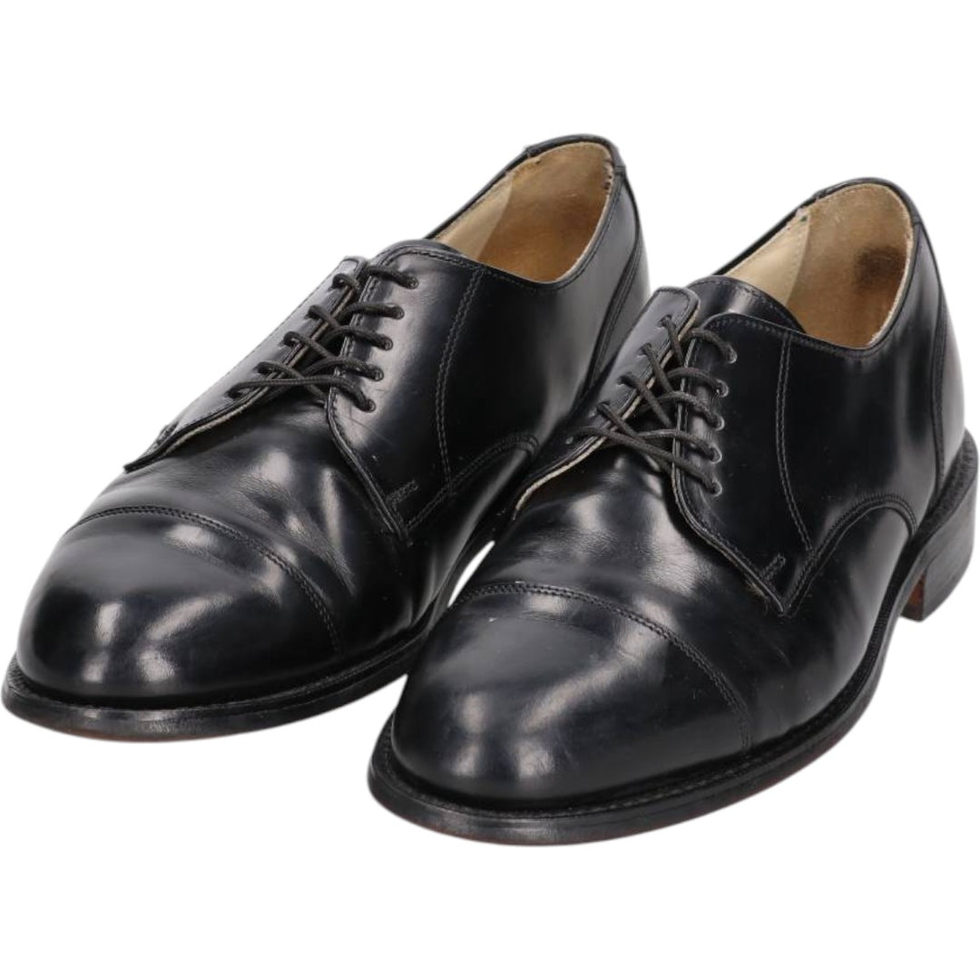 Bostonian IMPRESSION Straight Tip Shoes, Made in USA, Size 8 E/C Men's 26.0cm unclear black type Vintage Second Hand