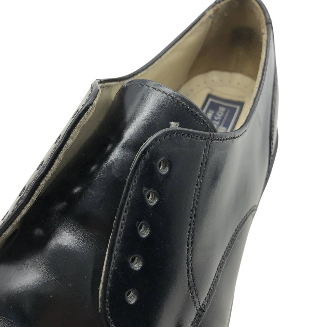 Bostonian IMPRESSION Straight Tip Shoes, Made in USA, Size 8 E/C Men's 26.0cm unclear black type Vintage Second Hand