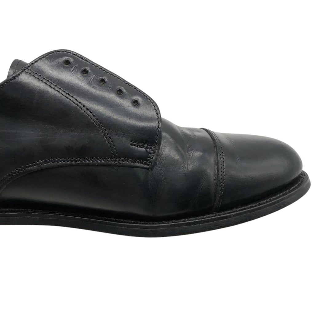 Bostonian IMPRESSION Straight Tip Shoes, Made in USA, Size 8 E/C Men's 26.0cm unclear black type Vintage Second Hand