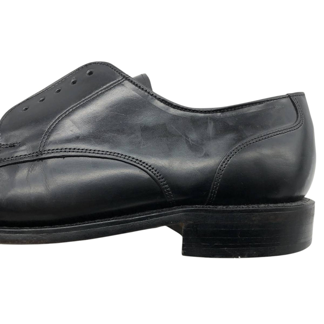 Bostonian IMPRESSION Straight Tip Shoes, Made in USA, Size 8 E/C Men's 26.0cm unclear black type Vintage Second Hand