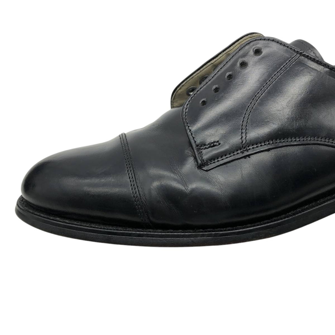 Bostonian IMPRESSION Straight Tip Shoes, Made in USA, Size 8 E/C Men's 26.0cm unclear black type Vintage Second Hand