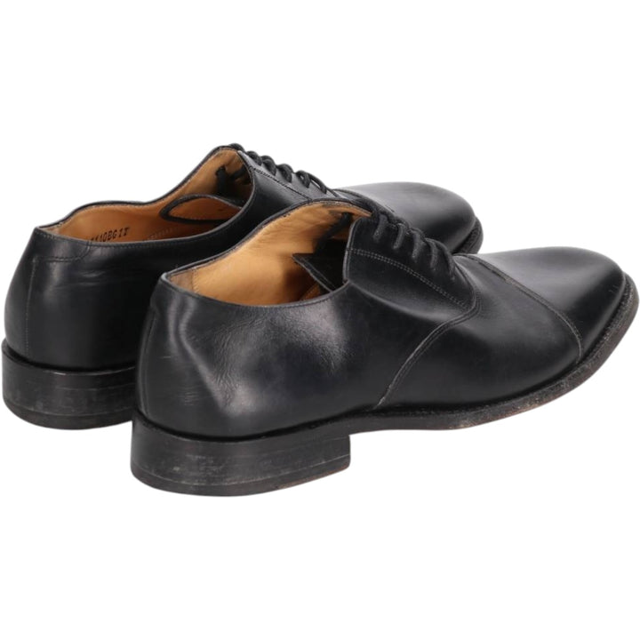 BOSSI MILANO straight tip shoes, size 8 Men's 26.0cm genuine leather black type Vintage Second Hand