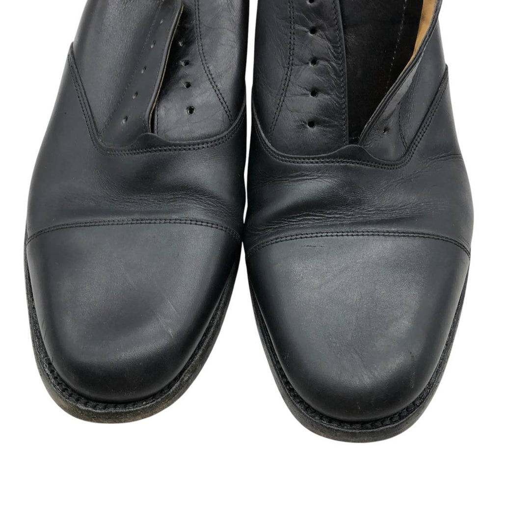BOSSI MILANO straight tip shoes, size 8 Men's 26.0cm genuine leather black type Vintage Second Hand