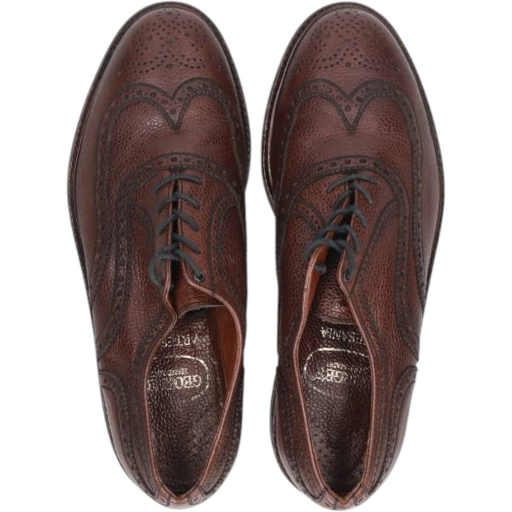 GEORGE'S Full Brogue Wingtip Shoes Men's 28.0cm unclear burgundy type Vintage Second Hand