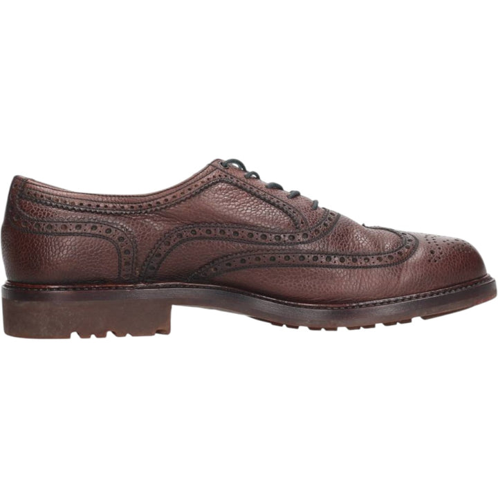 GEORGE'S Full Brogue Wingtip Shoes Men's 28.0cm unclear burgundy type Vintage Second Hand
