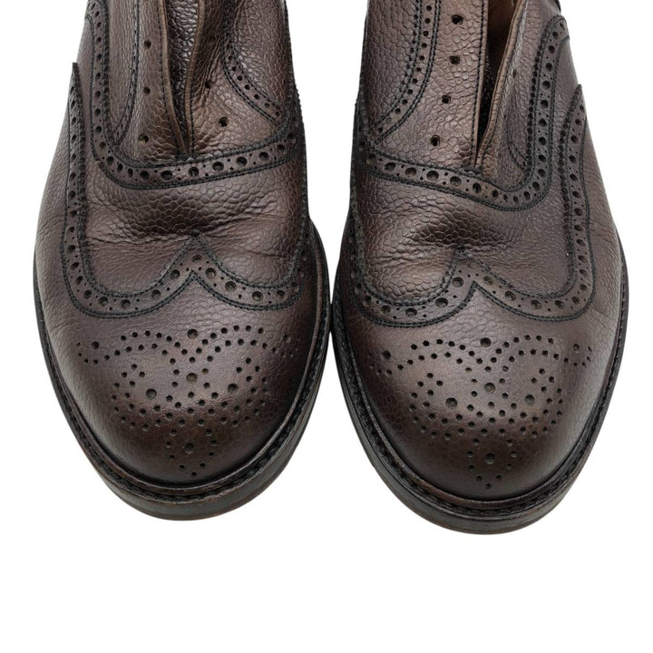 GEORGE'S Full Brogue Wingtip Shoes Men's 28.0cm unclear burgundy type Vintage Second Hand
