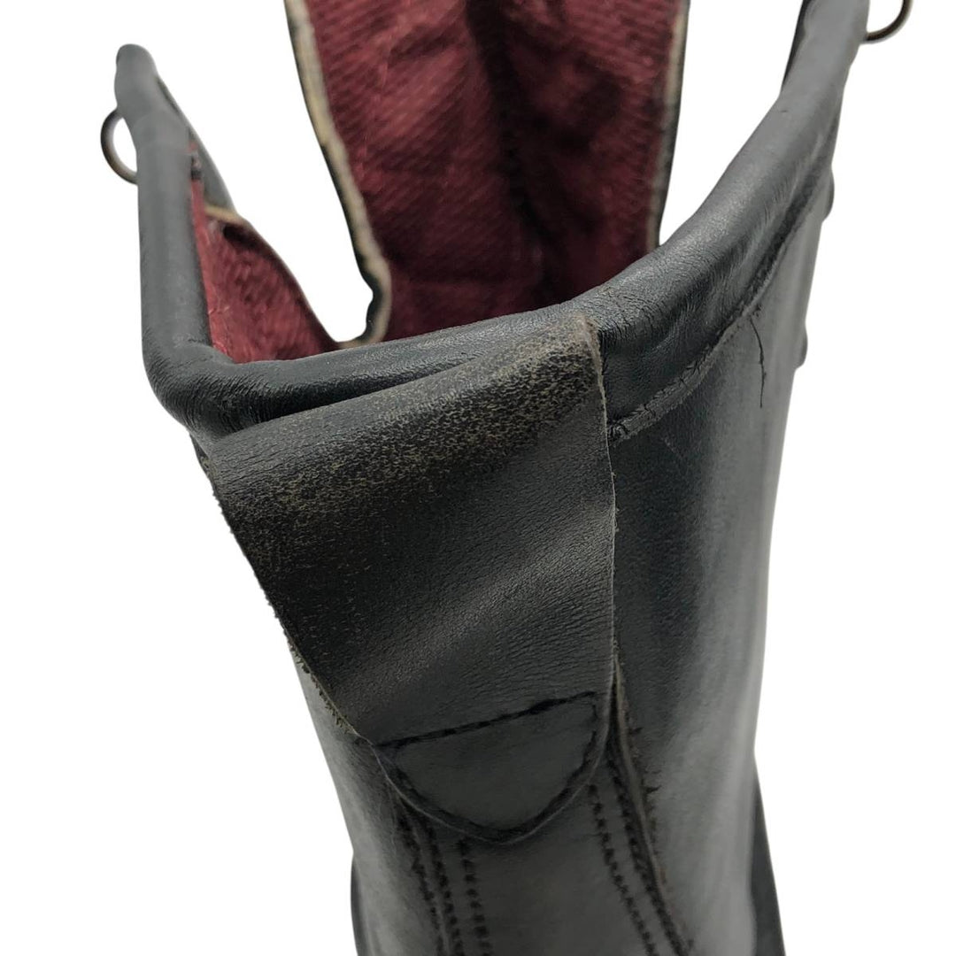 Vintage 90s Danner GORE-TEX Work Boots, Made in USA, Size 8, Men's, 10.2" (approx.) /saa013678 Men's 26.0cm genuine leather black type Vintage Second Hand