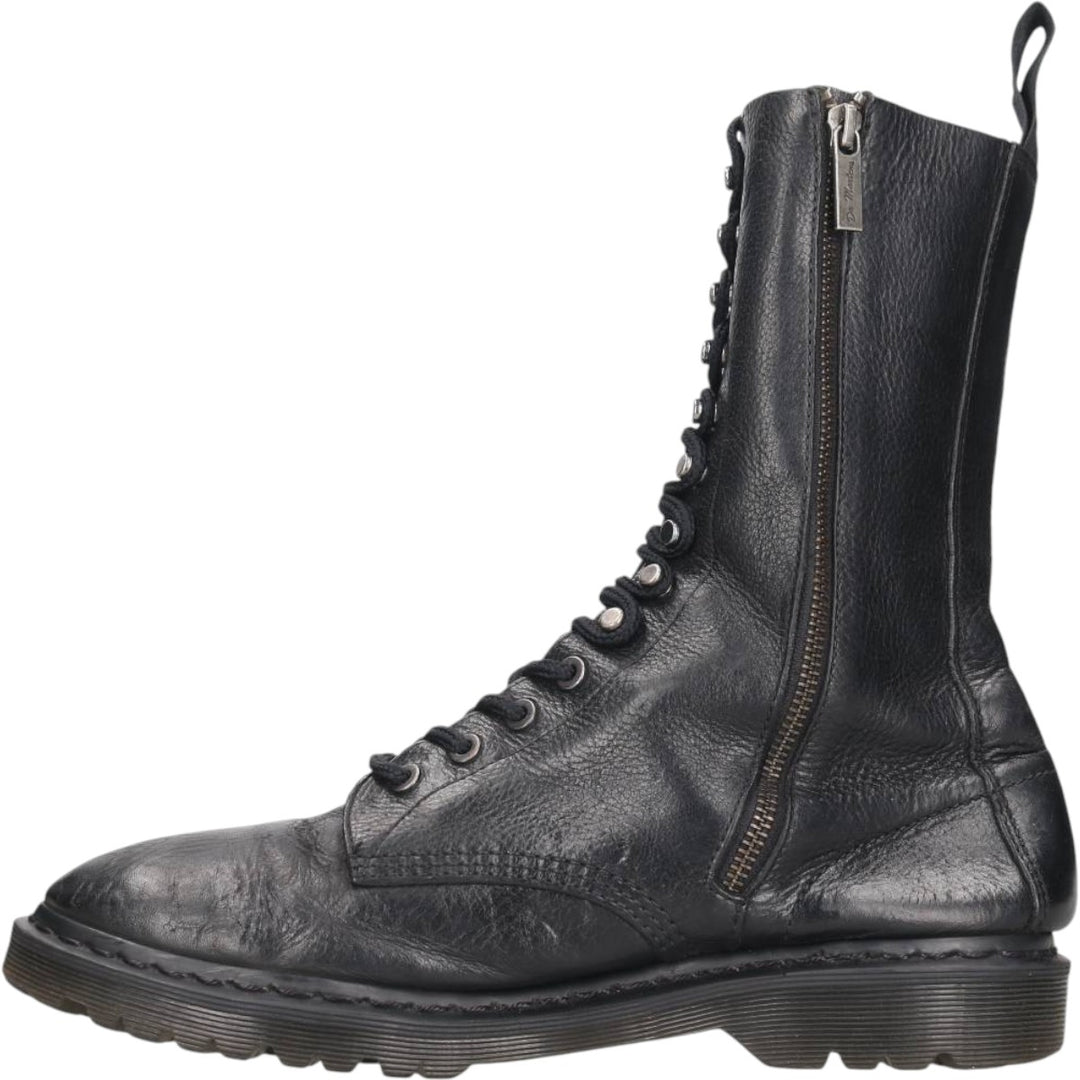 Dr. Martens 13-eye boots 9 Men's 28.0cm genuine leather black type Vintage Second Hand