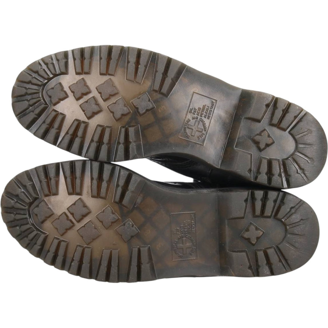 Dr. Martens 13-eye boots 9 Men's 28.0cm genuine leather black type Vintage Second Hand