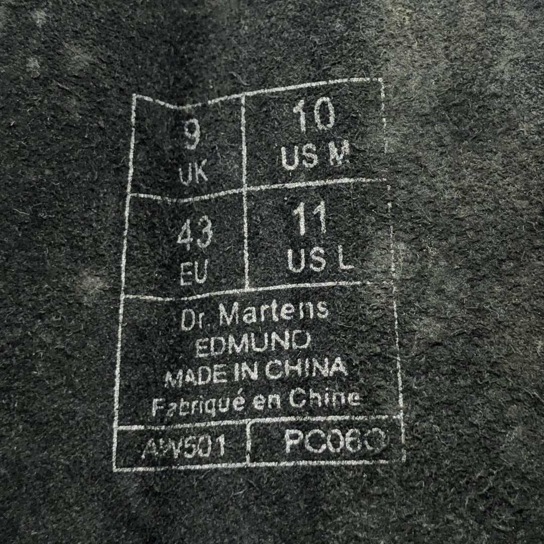 Dr. Martens 13-eye boots 9 Men's 28.0cm genuine leather black type Vintage Second Hand