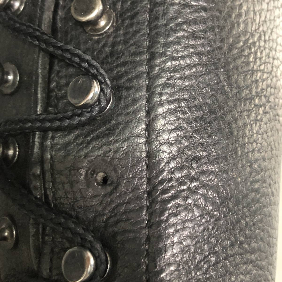 Dr. Martens 13-eye boots 9 Men's 28.0cm genuine leather black type Vintage Second Hand