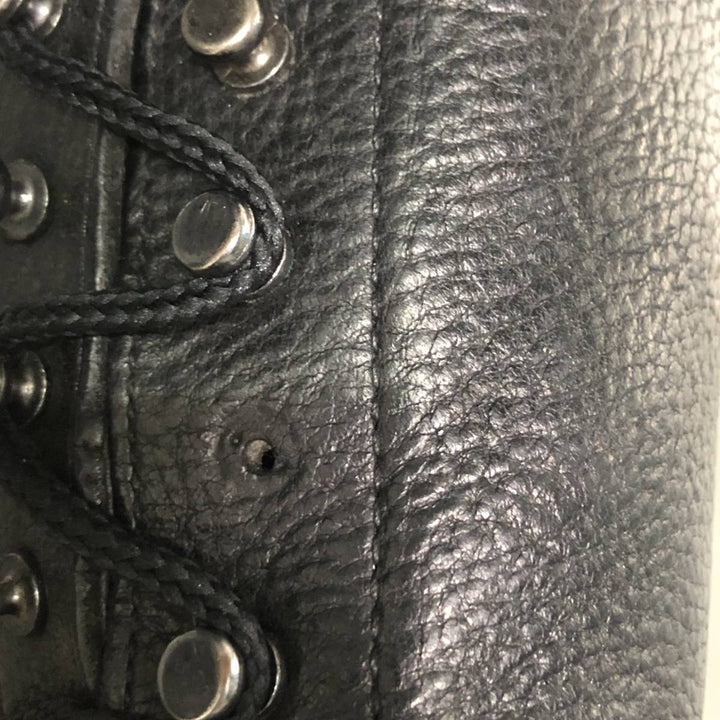 Dr. Martens 13-eye boots 9 Men's 28.0cm genuine leather black type Vintage Second Hand