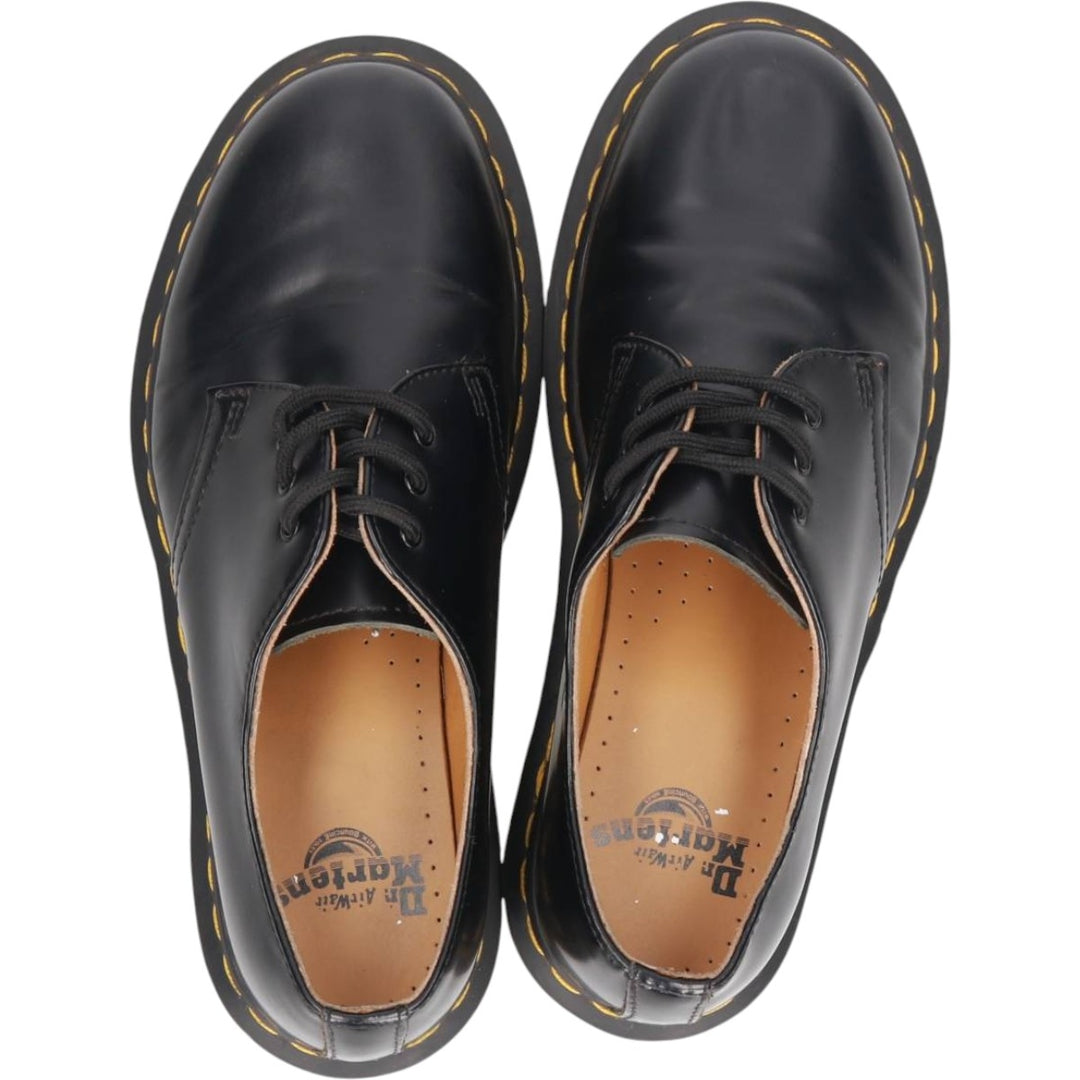 Dr. Martens 3-hole shoes 6 Men's 25.0cm genuine leather black type Vintage Second Hand
