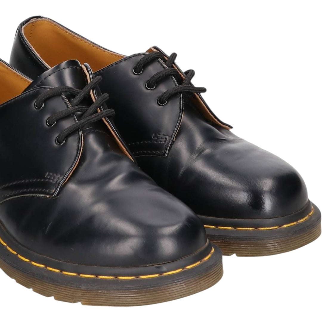 Dr. Martens 3-hole shoes 6 Men's 25.0cm genuine leather black type Vintage Second Hand