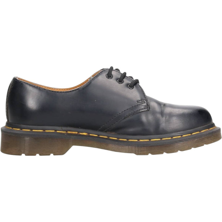 Dr. Martens 3-hole shoes 6 Men's 25.0cm genuine leather black type Vintage Second Hand