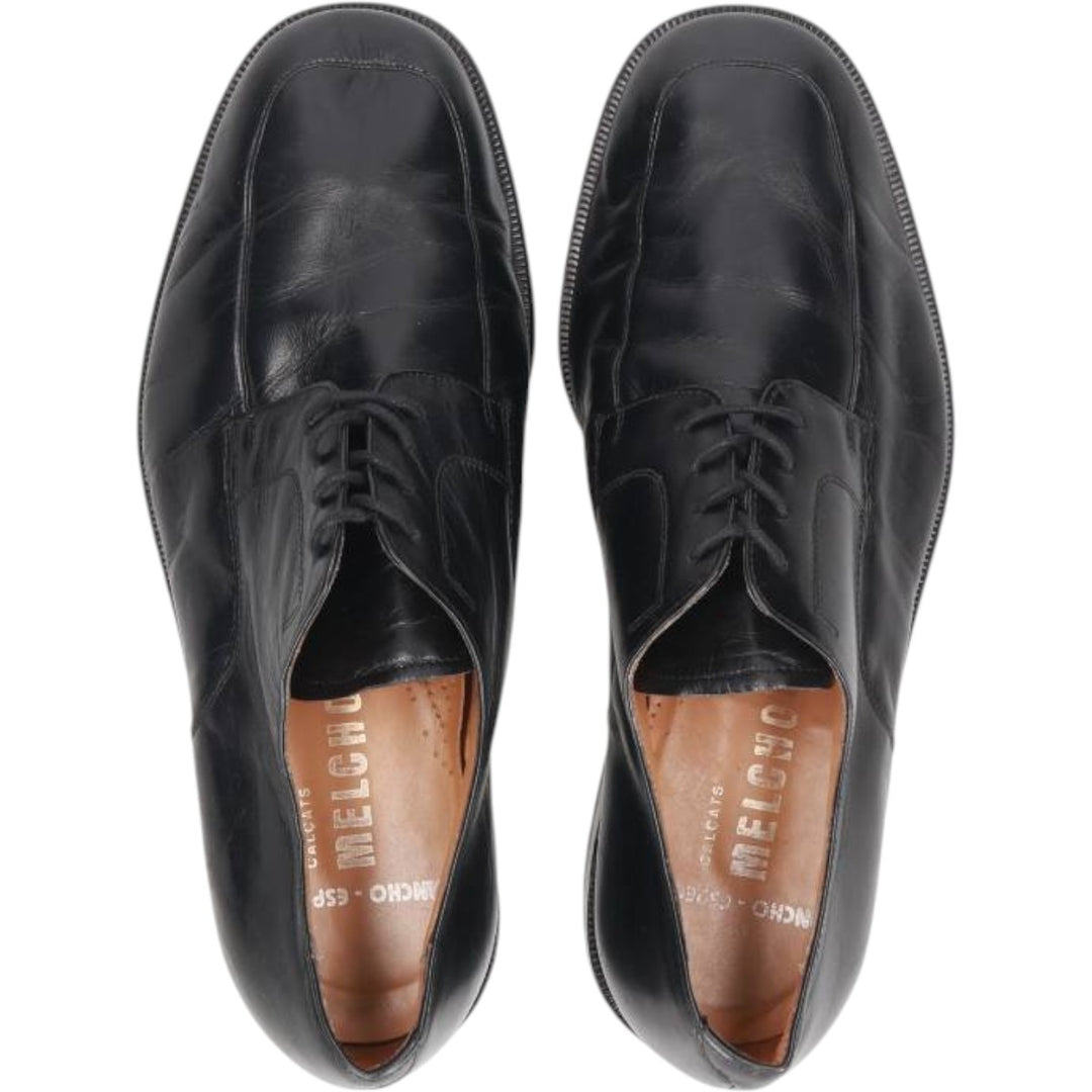 MELCHOR U-tip shoes Men's 26.0cm genuine leather black type Vintage Second Hand