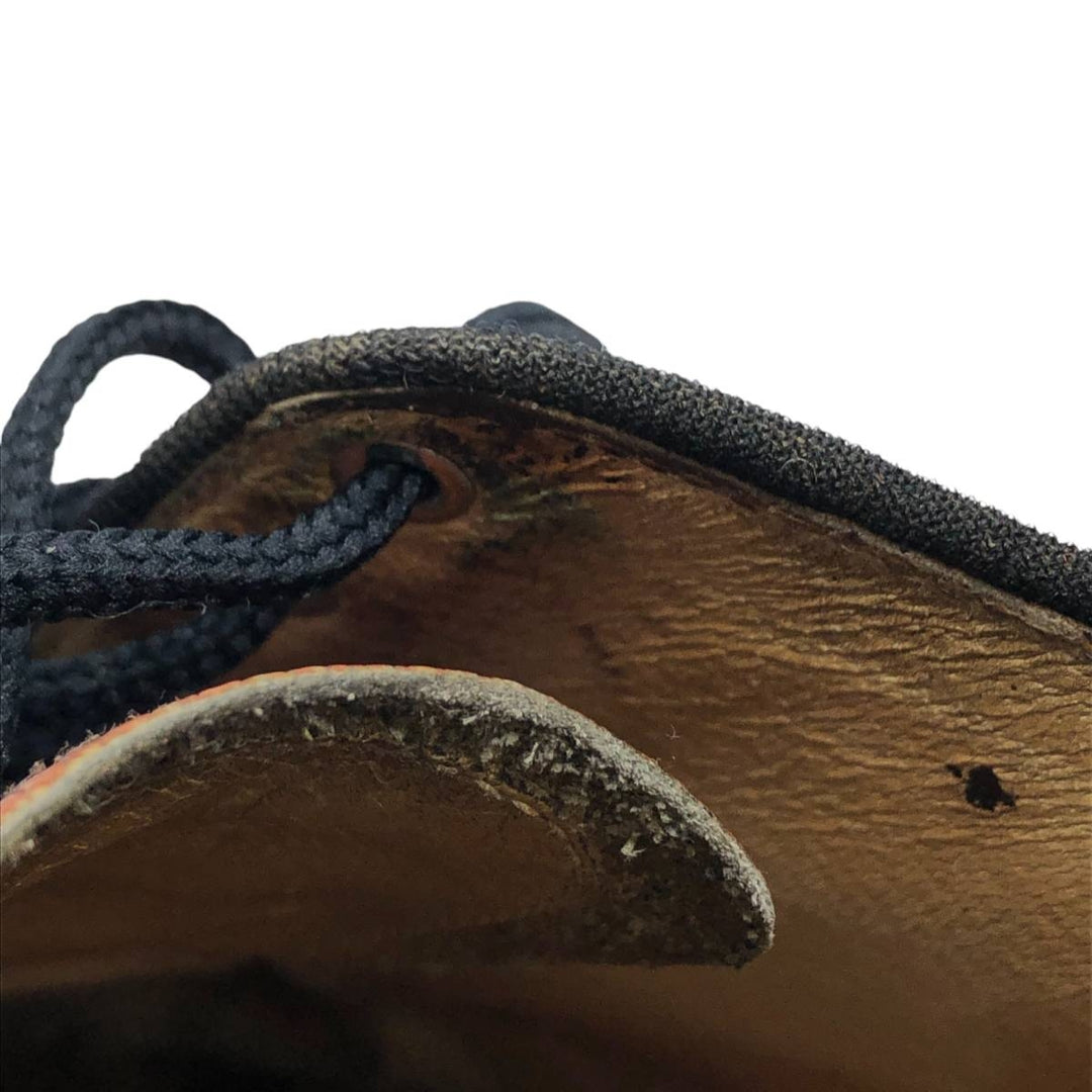 Vintage 80s-90s Sears Full Brogue Wingtip Shoes, Size 8 1/2, Men's, 10.4" (saa013801) Men's 26.5cm genuine leather brown type Vintage Second Hand
