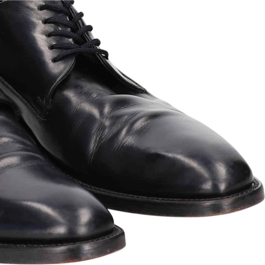 HUGO BOSS Plain Toe Shoes Made in Italy 9 Men's 27.5cm unclear black type Vintage Second Hand