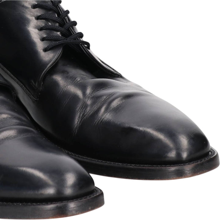 HUGO BOSS Plain Toe Shoes Made in Italy 9 Men's 27.5cm unclear black type Vintage Second Hand