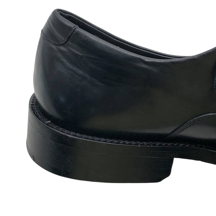 HUGO BOSS Plain Toe Shoes Made in Italy 9 Men's 27.5cm unclear black type Vintage Second Hand