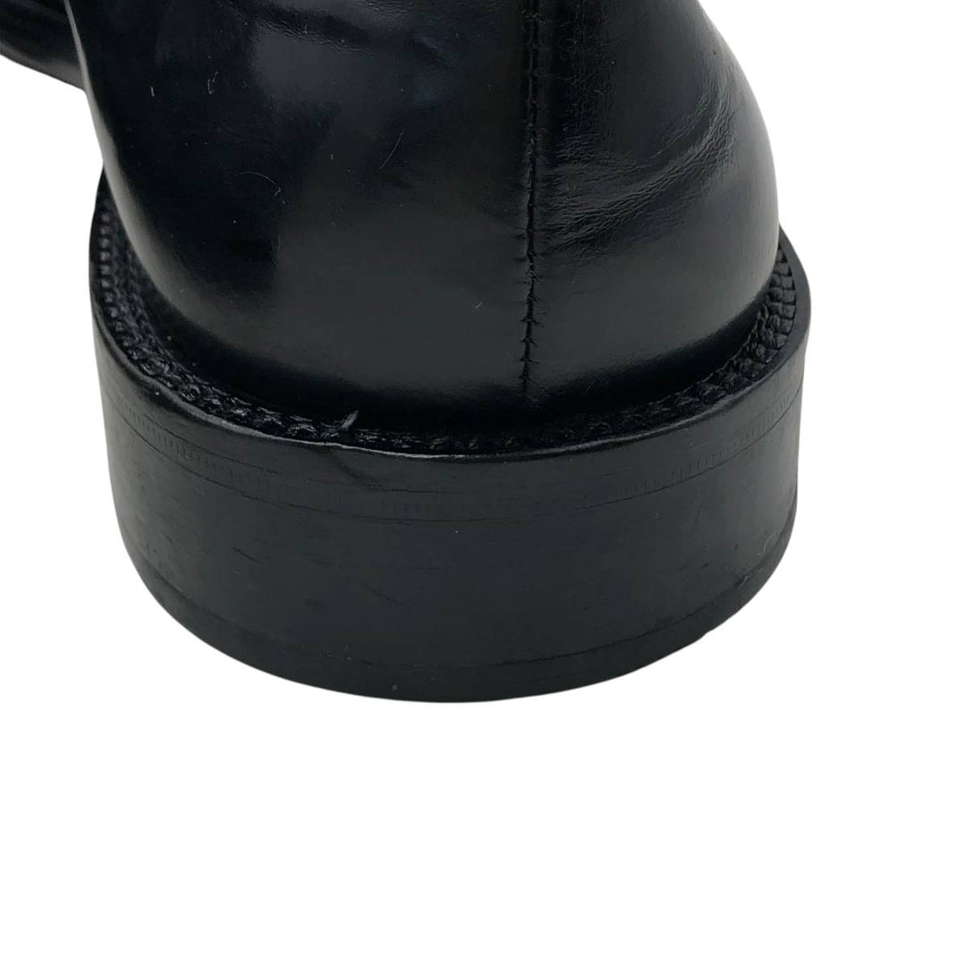 HUGO BOSS Plain Toe Shoes Made in Italy 9 Men's 27.5cm unclear black type Vintage Second Hand