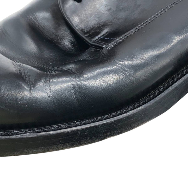 HUGO BOSS Plain Toe Shoes Made in Italy 9 Men's 27.5cm unclear black type Vintage Second Hand