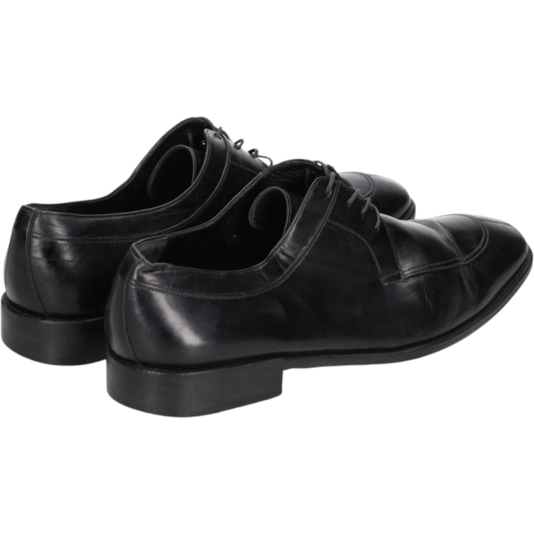 Salvatore Ferragamo U-tip shoes, Made in Italy, Size 10 1/2, 2E Men's 28.5cm unclear black type Vintage Second Hand