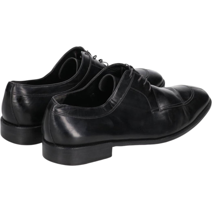 Salvatore Ferragamo U-tip shoes, Made in Italy, Size 10 1/2, 2E Men's 28.5cm unclear black type Vintage Second Hand