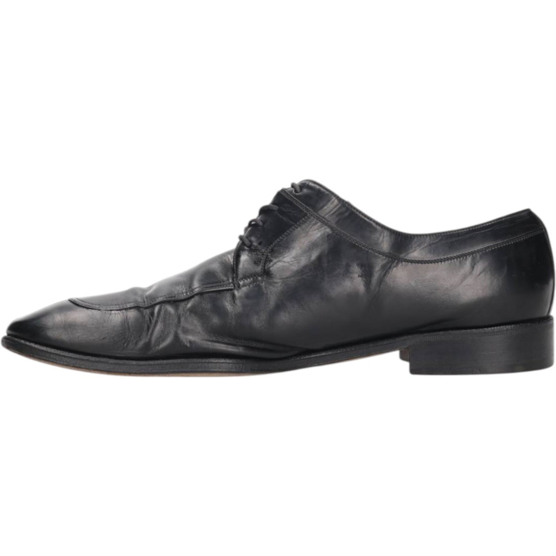 Salvatore Ferragamo U-tip shoes, Made in Italy, Size 10 1/2, 2E Men's 28.5cm unclear black type Vintage Second Hand