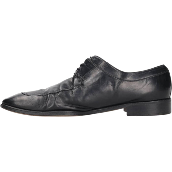 Salvatore Ferragamo U-tip shoes, Made in Italy, Size 10 1/2, 2E Men's 28.5cm unclear black type Vintage Second Hand