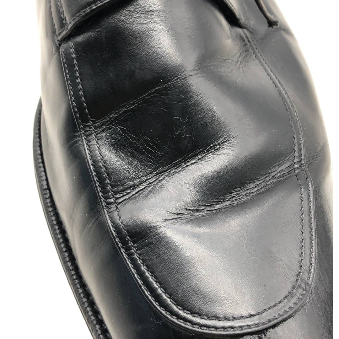 Salvatore Ferragamo U-tip shoes, Made in Italy, Size 10 1/2, 2E Men's 28.5cm unclear black type Vintage Second Hand