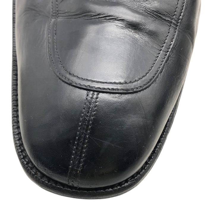 Salvatore Ferragamo U-tip shoes, Made in Italy, Size 10 1/2, 2E Men's 28.5cm unclear black type Vintage Second Hand