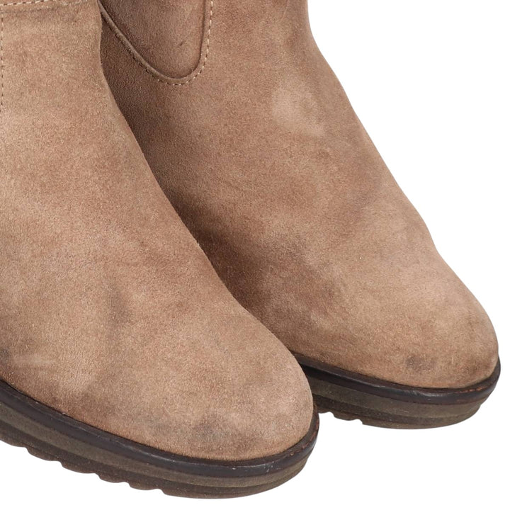 Suede engineer boots size 39 Women's 24.5cm unclear brown type Vintage Second Hand