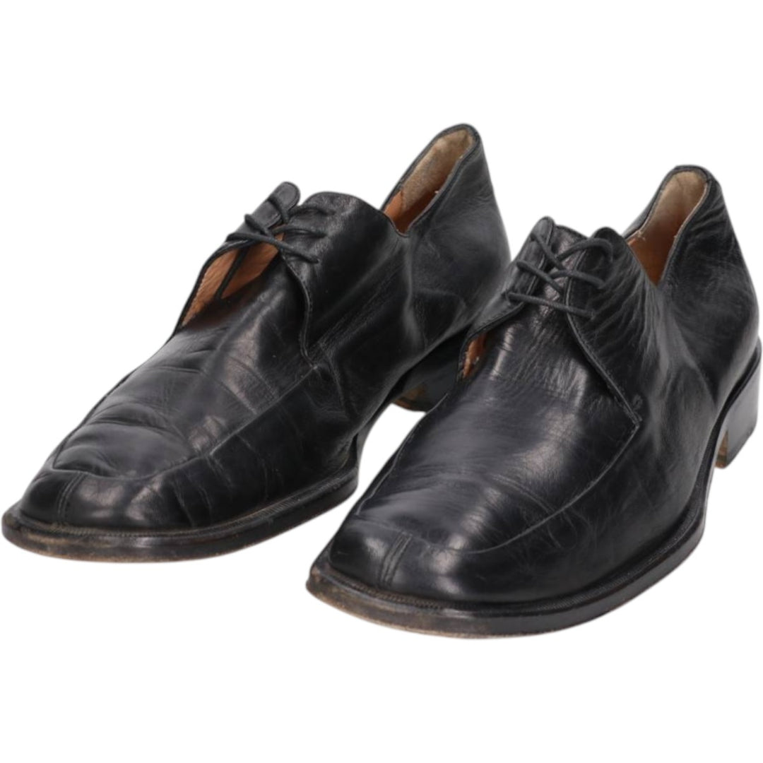 Bruno Magli U-tip shoes, Made in Italy, Size 9 1/2 M Men's 27.5cm unclear black type Vintage Second Hand
