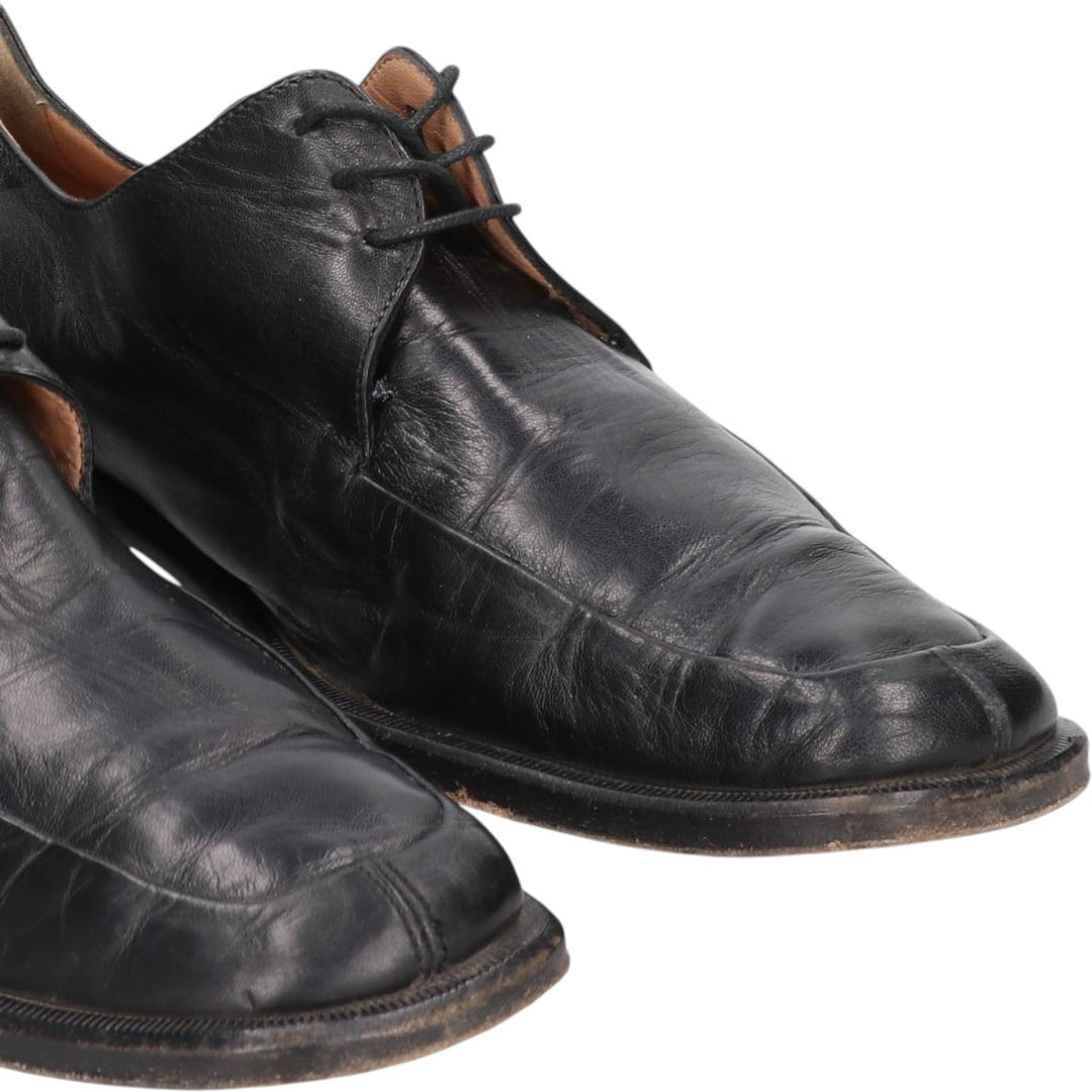 Bruno Magli U-tip shoes, Made in Italy, Size 9 1/2 M Men's 27.5cm unclear black type Vintage Second Hand