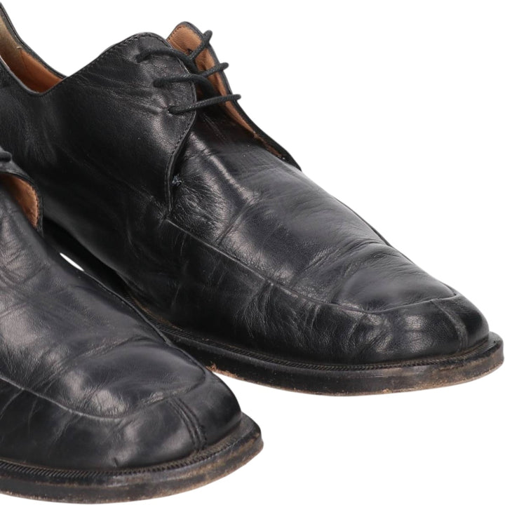 Bruno Magli U-tip shoes, Made in Italy, Size 9 1/2 M Men's 27.5cm unclear black type Vintage Second Hand