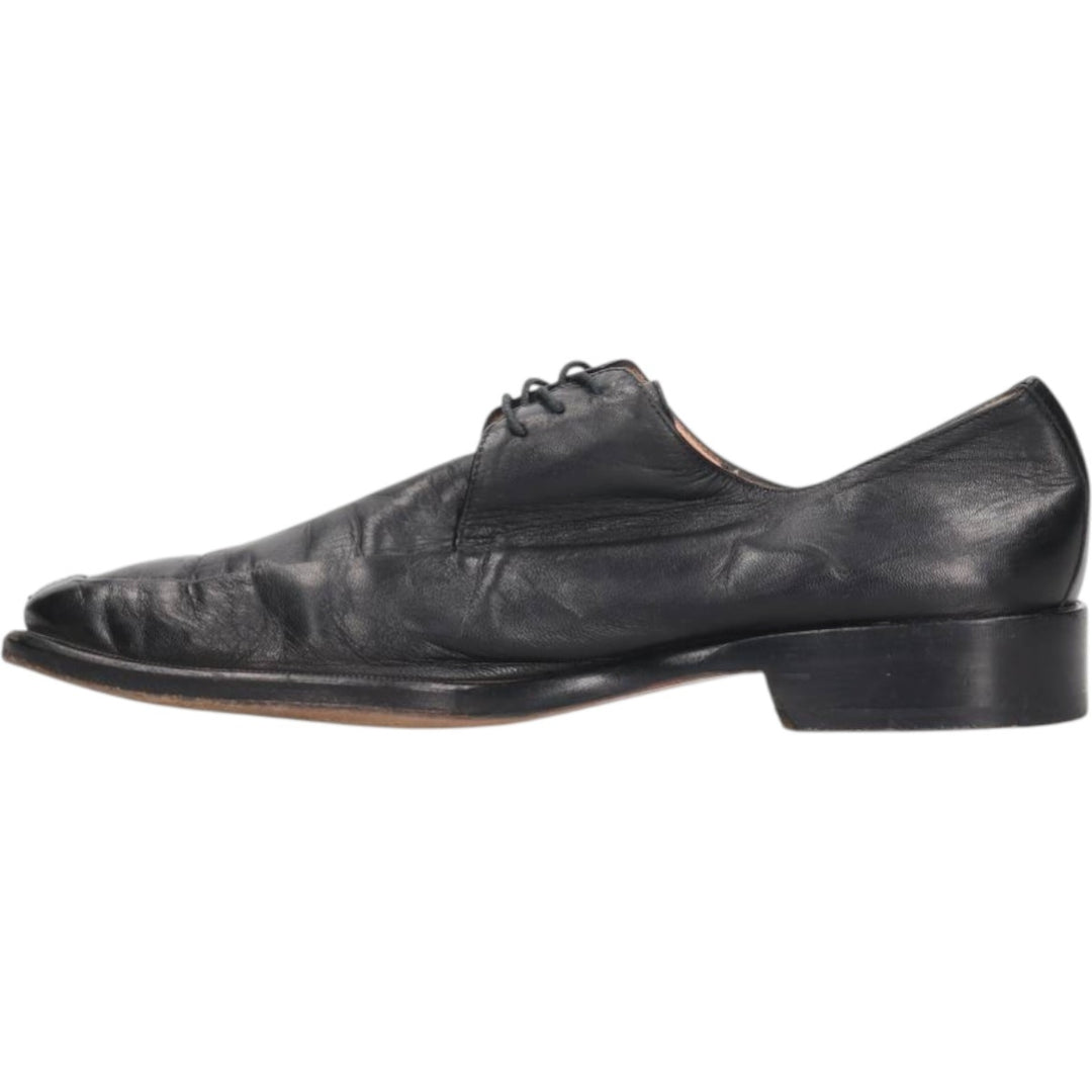 Bruno Magli U-tip shoes, Made in Italy, Size 9 1/2 M Men's 27.5cm unclear black type Vintage Second Hand
