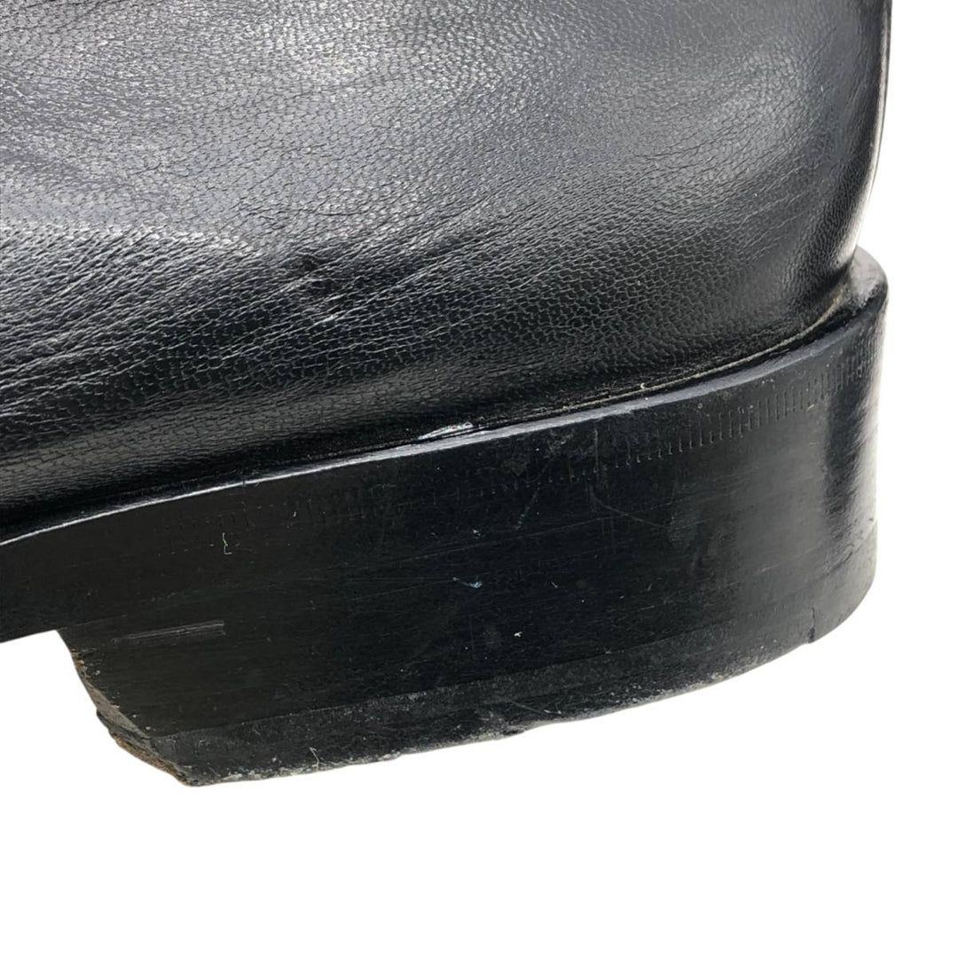 Bruno Magli U-tip shoes, Made in Italy, Size 9 1/2 M Men's 27.5cm unclear black type Vintage Second Hand