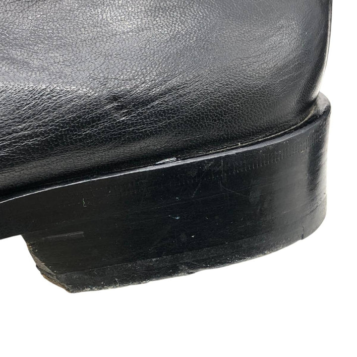 Bruno Magli U-tip shoes, Made in Italy, Size 9 1/2 M Men's 27.5cm unclear black type Vintage Second Hand