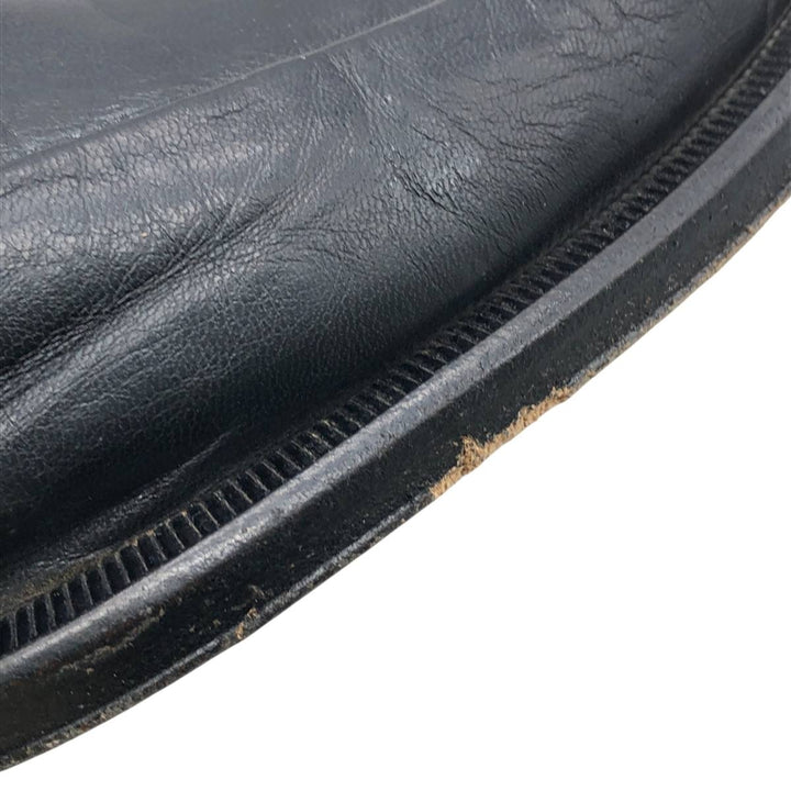 Bruno Magli U-tip shoes, Made in Italy, Size 9 1/2 M Men's 27.5cm unclear black type Vintage Second Hand